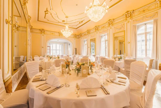 Spiegelsaal im Herrenhaus Möckern