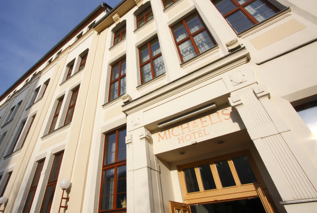 Außenansicht Fassade Hotel Michaelis